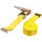 Keeper 27'X3" Ratchet Tie-Down, Yellow, Flat Hooks, 5, 000Lbs WLL 4637 - alternate 2